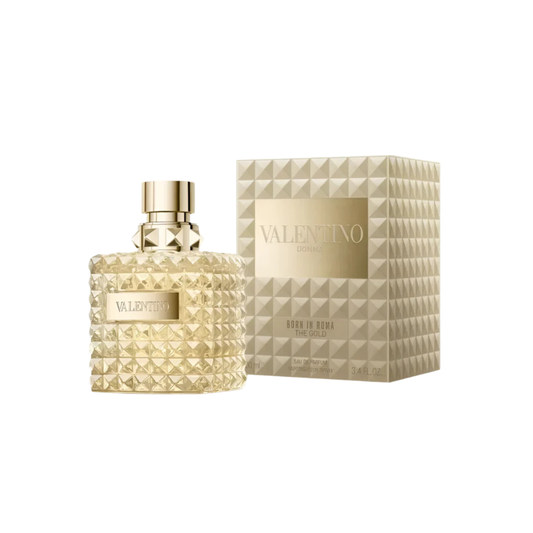 Born in Roma the Gold Donna By Valentino